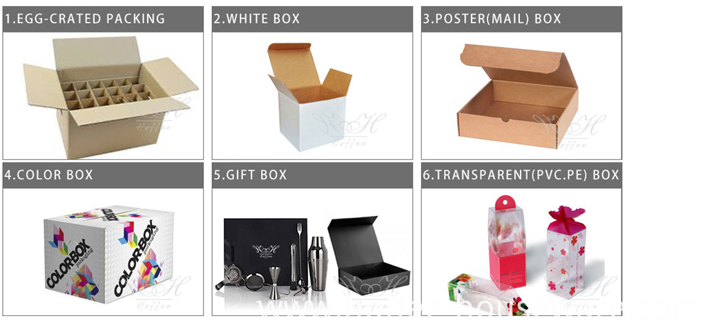 Hoffee Barware Packing Hoffee Barware Packing